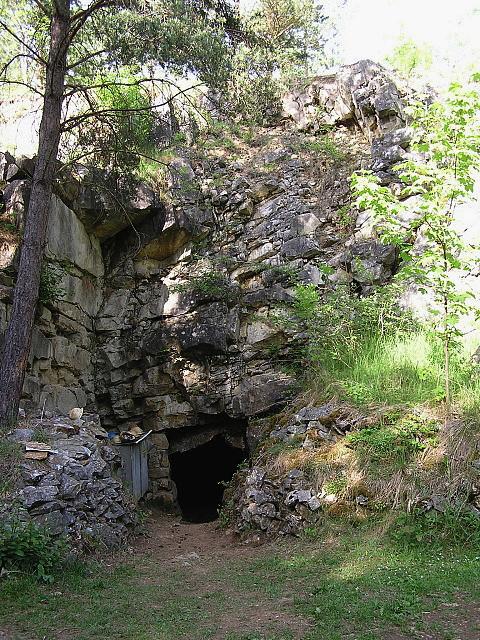Vstup do Divišovy jeskynì 